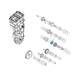 Шестерня КПП снегохода BRP 156151-29