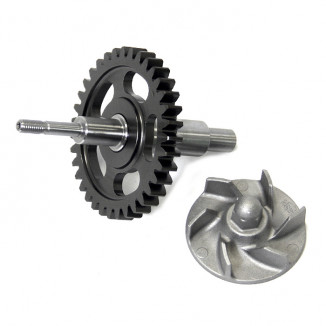 Крыльчатка помпы охлаждения (с валом) Polaris AT-10083A