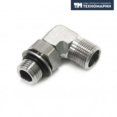 Угловой штуцер 90° 51T для рулевой помпы GP Угловой штуцер 90° 51T для рулевой помпы GP
