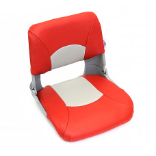 Сиденье мягкое складное Skipper, красно-серое Сиденье мягкое складное Skipper, красно-серое