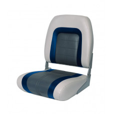 Сиденье мягкое Special High Back Seat, серо-синее