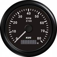 Тахометр 8000 об/мин со счетчиком моточасов (BB), SR:1-10 Тахометр 8000 об/мин со счетчиком моточасов (BB), SR:1-10