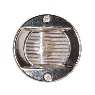 Огонь кормовой , хромированный круглый корпус Огонь кормовой , хромированный круглый корпус