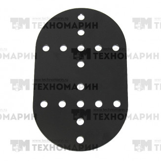 Площадка для крепления канистр овальная E-0000-PLOV