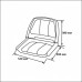 Сиденье пластмассовое складное с подложкой Molded Fold-Down Boat Seat,серо-голубое Сиденье пластмассовое складное с подложкой Molded Fold-Down Boat Seat,серо-голубое