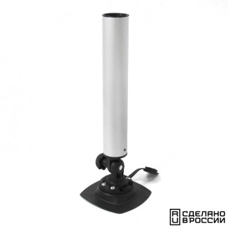 Держатель спиннинга торцевой на баллон быстросъемный, алюминий Держатель спиннинга торцевой на баллон быстросъемный, алюминий