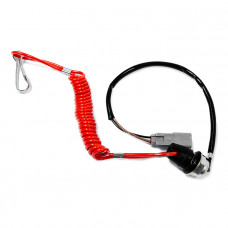 Кнопка аварийного выключения двигателя с чекой Polaris SM-01574 Кнопка аварийного выключения двигателя с чекой Polaris SM-01574