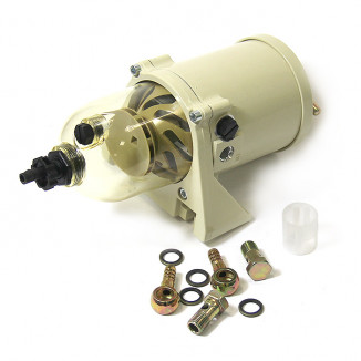 Фильтр-сепаратор топливный 500FG SUNFINE для дизельных моторов, пластиковый слив