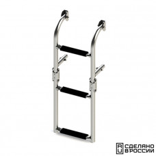 Трап складной с вертикальным креплением, 3 черных ступени (ширина 220 мм.) Трап складной с вертикальным креплением, 3 черных ступени (ширина 220 мм.)