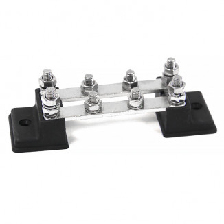 Клемма электромонтажная M6×4 двойная 150А/48В NEKEKE