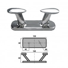 Кнехт двойной 160х60мм AISI316 Кнехт двойной 160х60мм AISI316