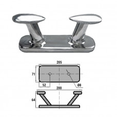 Кнехт двойной 200х63,5мм AISI316 Кнехт двойной 200х63,5мм AISI316