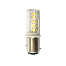 Лампочка светодиодная BA15D белый свет, контакты ТИП 2