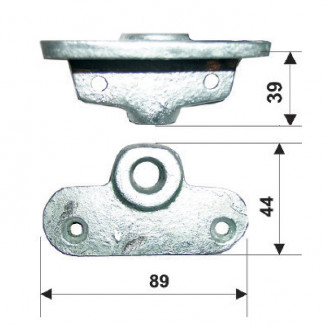 Подуключина наклонная 89х44 мм Подуключина наклонная 89х44 мм