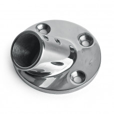 Основание леера 25.4мм, круглое, наклон 45 град Основание леера 25.4мм, круглое, наклон 45 град