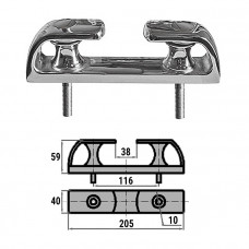 Планка киповая со шкивом 26/28мм Планка киповая со шкивом 26/28мм