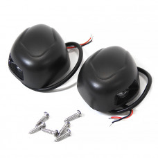 Огни бортовые светодиодные 77х60х30 мм, черный пластик Огни бортовые светодиодные 77х60х30 мм, черный пластик