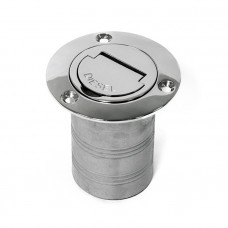 Горловина заливная SUNFINE 50мм прямая (Diesel), нержавеющая сталь Горловина заливная SUNFINE 50мм прямая (Diesel), нержавеющая сталь