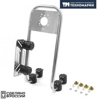 Стойка рулевая 25 мм из нержавеющей стали "Компакт" Стойка рулевая 25 мм из нержавеющей стали "Компакт"