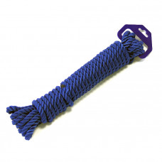 Трос швартовый трех прядный 12мм*9м темно-синий Трос швартовый трех прядный 12мм*9м темно-синий