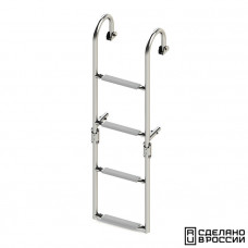 Трап складной с горизонтальным креплением, 4 серых ступени (ширина 270 мм.) Трап складной с горизонтальным креплением, 4 серых ступени (ширина 270 мм.)