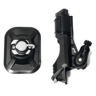 Держатель спиннинга SUNFINE на баллон быстросъемный, пластик