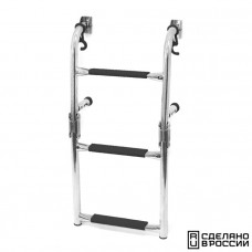 Трап складной с вертикальным креплением, 3 черных ступени (ширина 270 мм.) Трап складной с вертикальным креплением, 3 черных ступени (ширина 270 мм.)