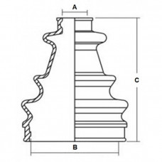 Пыльник ШРУС AT-03C00 Пыльник ШРУС AT-03C00
