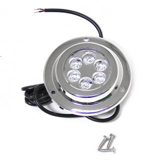 Светильник светодиодный подводный, нержавеющая сталь, свет белый