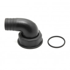 Патрубок заливной 35мм, пластик Патрубок заливной 35мм, пластик