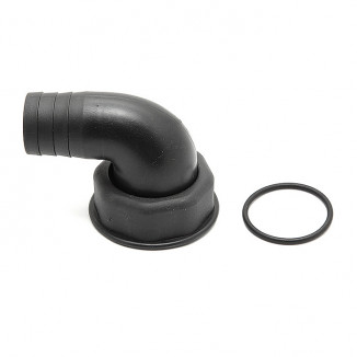 Патрубок заливной 35мм, пластик Патрубок заливной 35мм, пластик