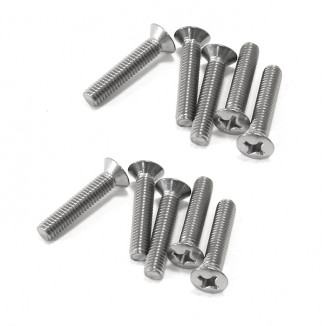 Винт с полупотайной головкой DIN 966 M6x30 A2 10шт