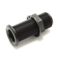 Стакан дренажный 30х80 мм, черный пластмасса Стакан дренажный 30х80 мм, черный пластмасса