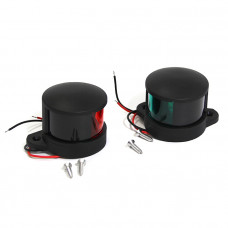 Огни бортовые светодиодные, черный корпус, пластик Огни бортовые светодиодные, черный корпус, пластик