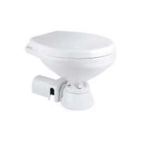 Унитаз судовой керамический 24В (стандарт) сиденье из пластика Унитаз судовой керамический 24В (стандарт) сиденье из пластика