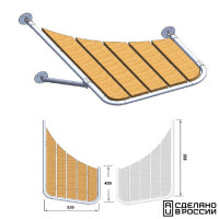 Платформа кормовая левый борт 430х530х890 Платформа кормовая левый борт 430х530х890