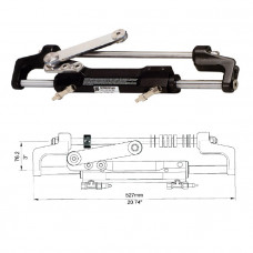 Гидроцилиндр 128 куб.см, мод.2 Гидроцилиндр 128 куб.см, мод.2