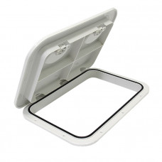 Крышка рундука SEAFLO 315x440мм, белый пластик Крышка рундука SEAFLO 315x440мм, белый пластик