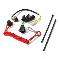 Кнопка аварийного выключения двигателя с чекой Arctic Cat SM-01555 Кнопка аварийного выключения двигателя с чекой Arctic Cat SM-01555