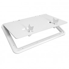 Крышка рундука 350х600 белая пластмасса Крышка рундука 350х600 белая пластмасса