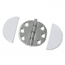 Петля неразъемная SUNFINE с накладками 65x2 мм, круглая Петля неразъемная SUNFINE с накладками 65x2 мм, круглая