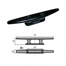 Утка швартовая нейлон  73мм Утка швартовая нейлон  73мм