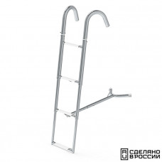 Трап телескопический носовой, 4 белых ступени (ширина 260 мм.) Трап телескопический носовой, 4 белых ступени (ширина 260 мм.)