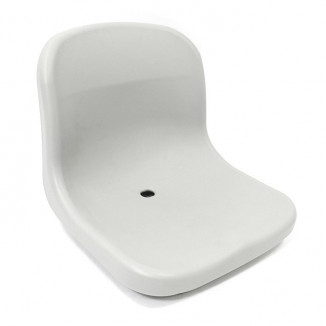 Сиденье пластмассовое 330х360 мм, светло-серое Сиденье пластмассовое 330х360 мм, светло-серое