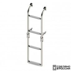 Трап складной с вертикальным креплением, 4 серых ступени (ширина 220 мм.) Трап складной с вертикальным креплением, 4 серых ступени (ширина 220 мм.)