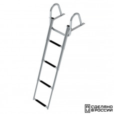 Трап телескопический с поручнем, 4 черных ступени (ширина 350 мм.) Трап телескопический с поручнем, 4 черных ступени (ширина 350 мм.)