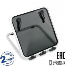 Люк палубный распашной низкопрофильный Фрегат 461х461 R42.5 Люк палубный распашной низкопрофильный Фрегат 461х461 R42.5