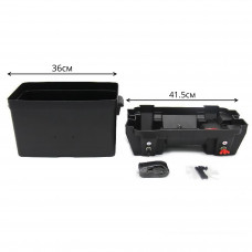 Короб для АБ с панелью индикации и розеткой для вольтметра 360х210х210