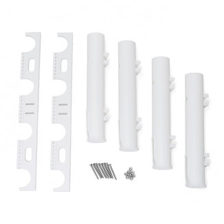 Держатель спиннинга SUNFINE 4стакана, 50мм, белый пластик