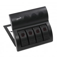 Панель переключателей 4 клавиши с предохранителями NEKEKE Панель переключателей 4 клавиши с предохранителями NEKEKE